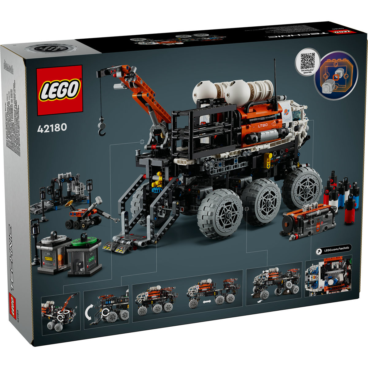 Set LEGO Technic - Rover de explorare pe Marte cu echipaj (42180) - 2 | YEO