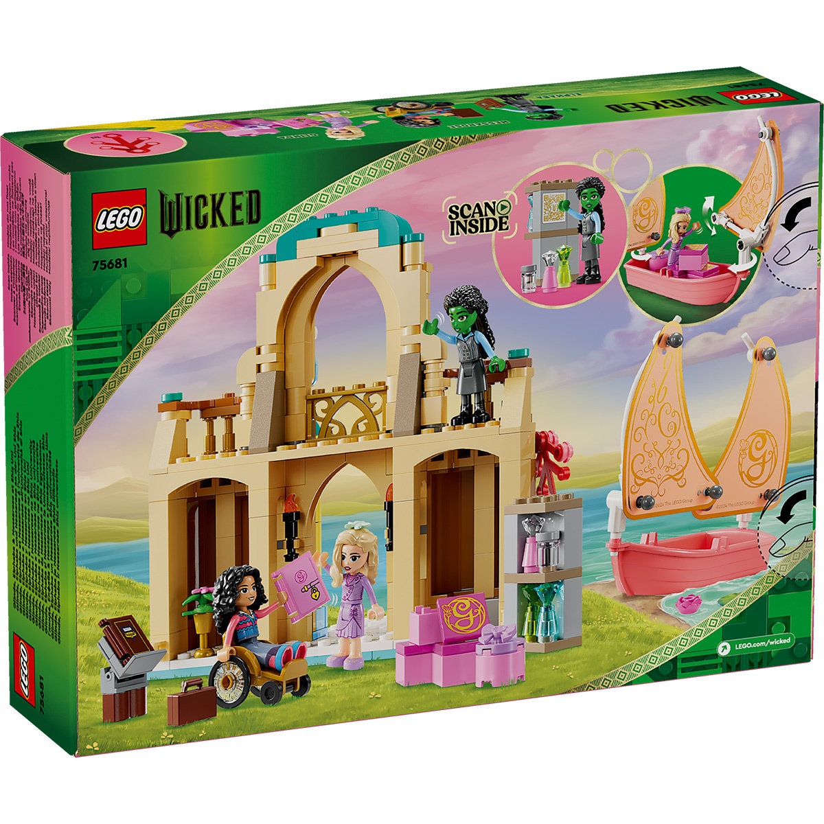 Set LEGO Wicked - Glinda, Elphaba si Nessarose la Universitatea Shiz (75681) - 3 | YEO