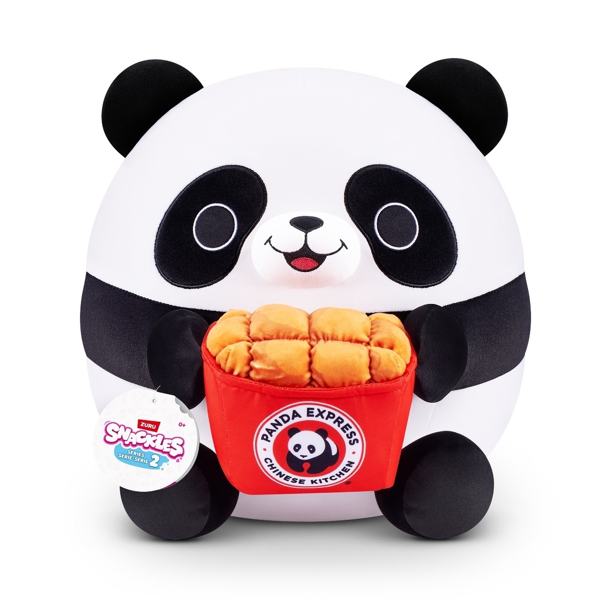 Snackles - Jucarie de plus colectibila, 35 cm, Panda&Panda Express chicken (ANDY)