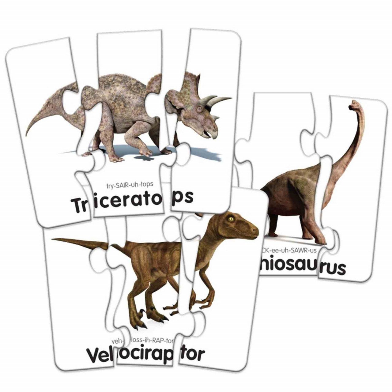 THE LEARNING JOURNEY - PUZZLE POTRIVESTE CORPUL DINOZAURILOR - 1 | YEO