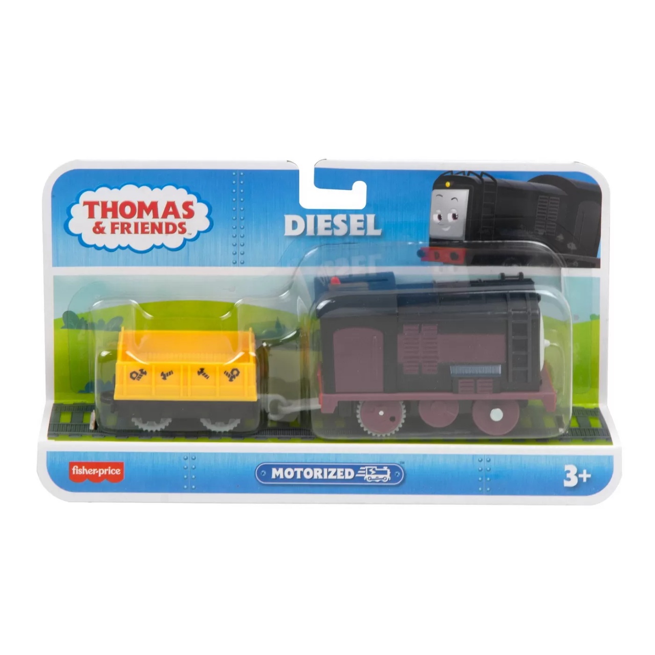 Thomas Locomotiva Motorizata Diesel Cu Vagon