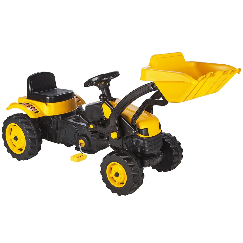 Tractor cu pedale Pilsan Active with Loader 07-315 yellow - 1 | YEO