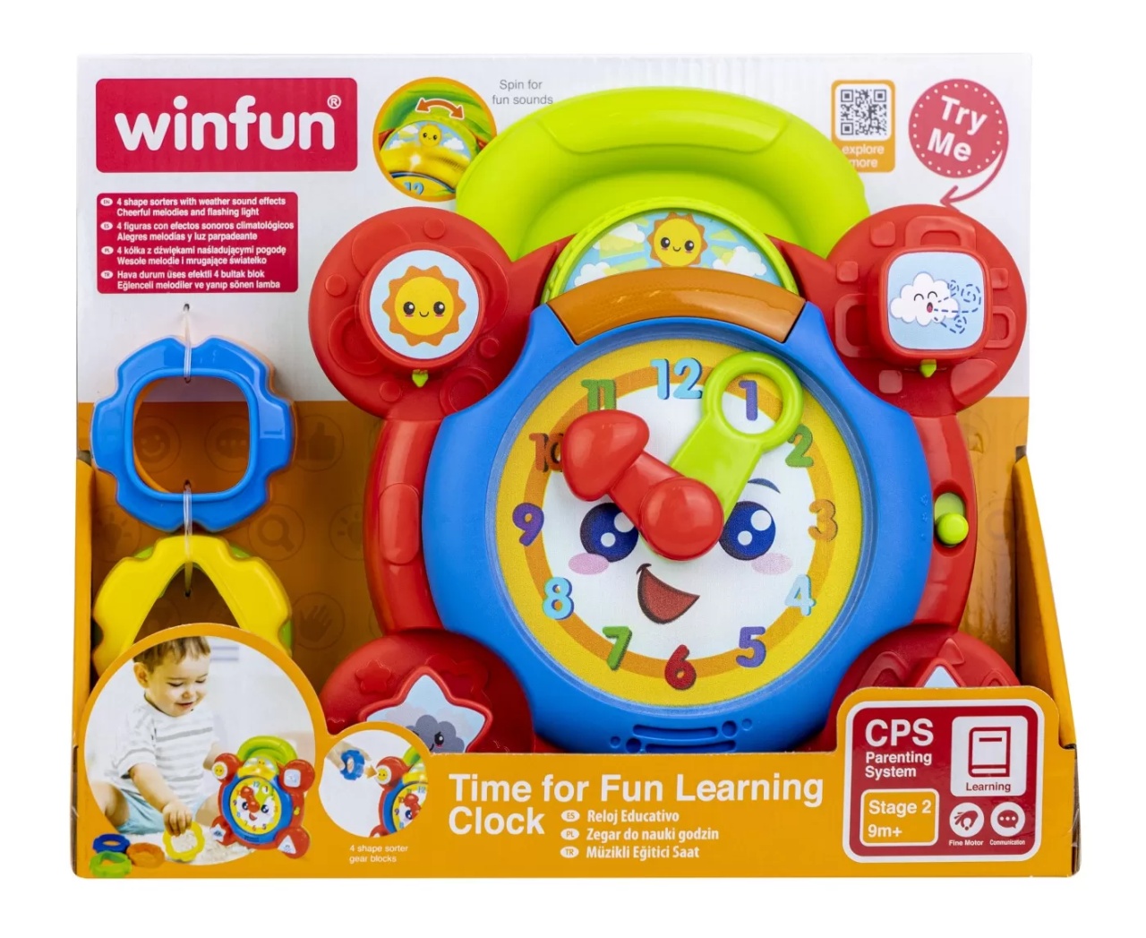 Winfun Ceas Cu Activitati Cu Lumini Si Sunete