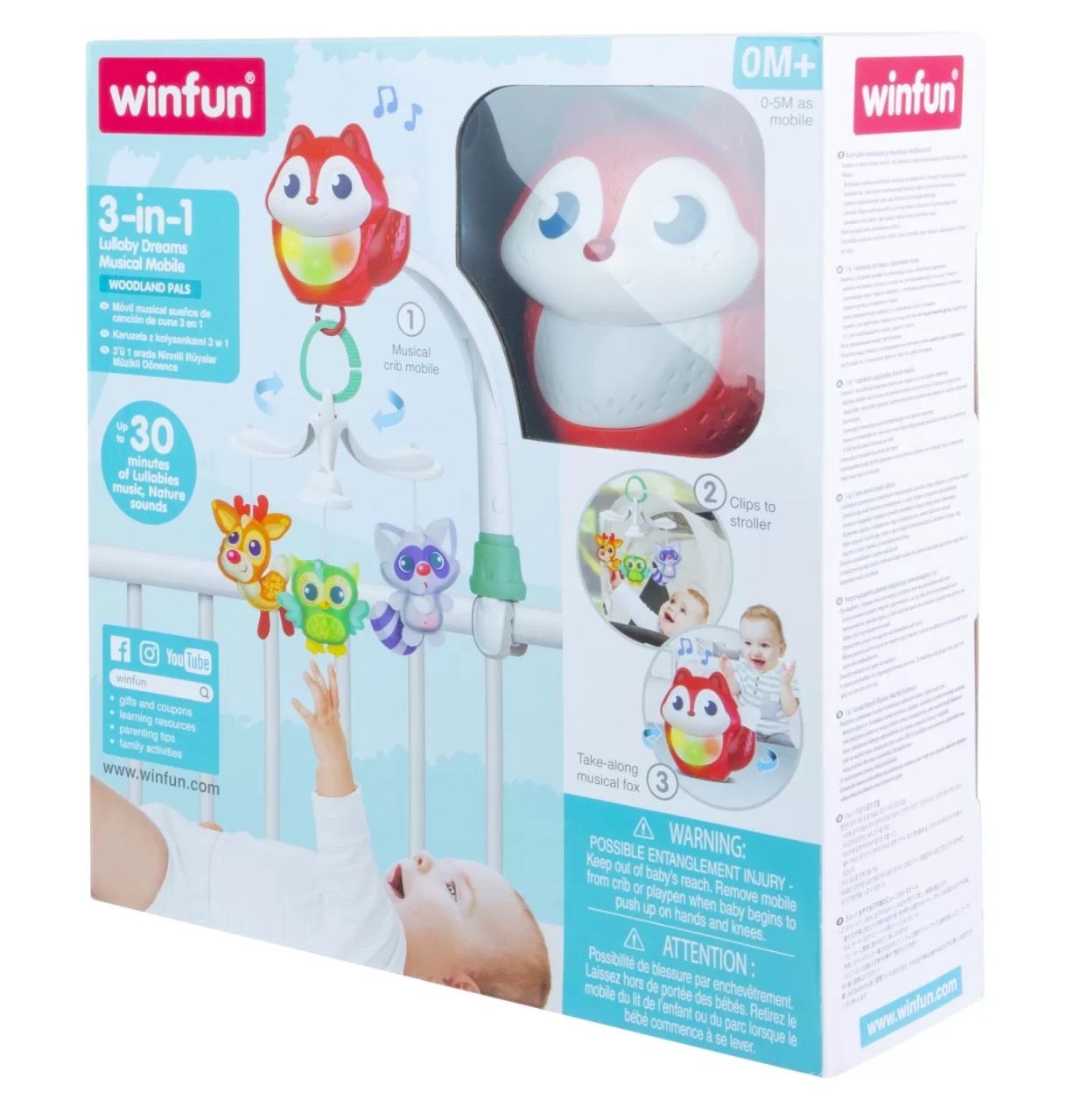 Winfun Proiector 3 In 1 Vulpita - 1 | YEO