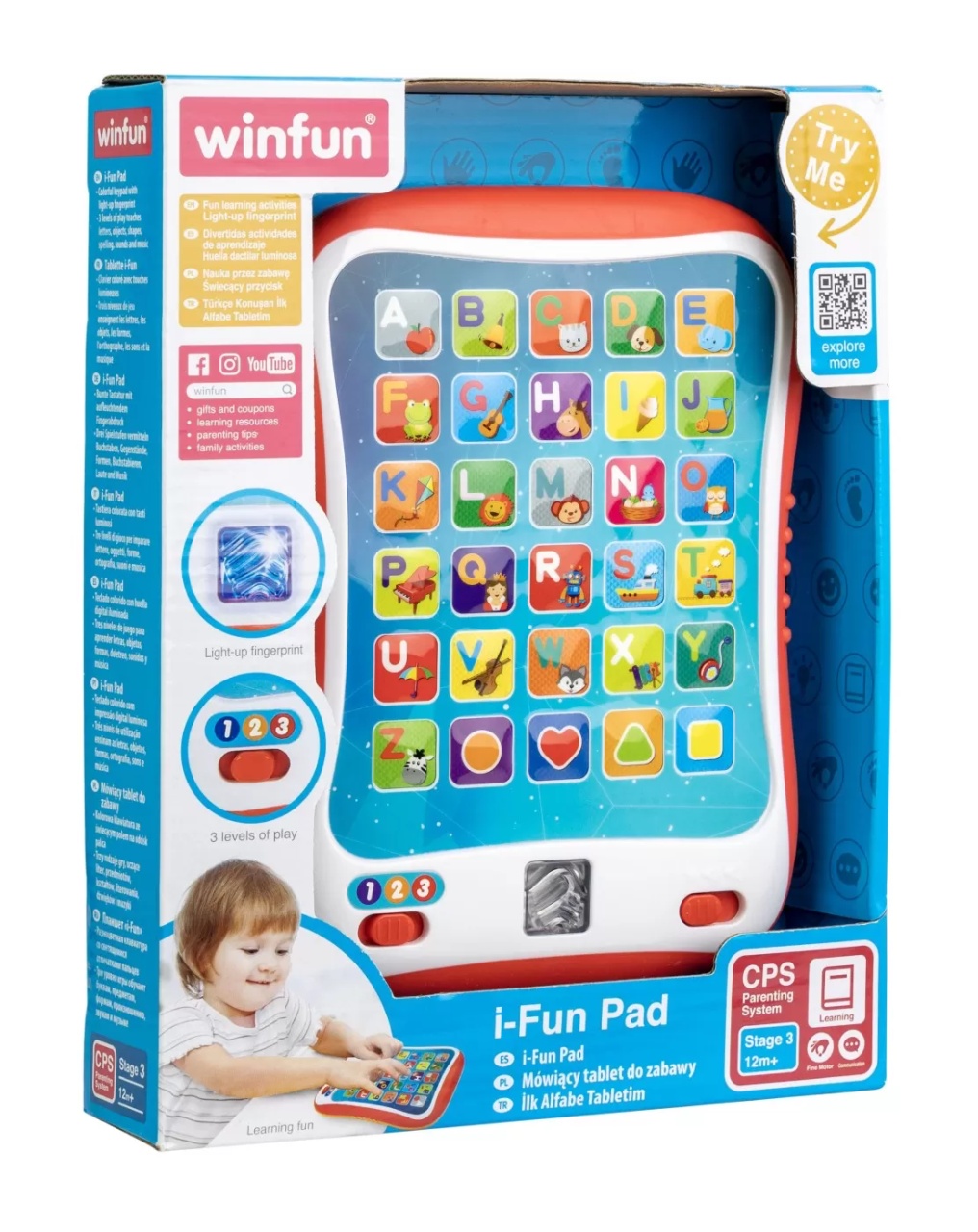 Winfun Tableta Educativa Interactiva - 2 | YEO