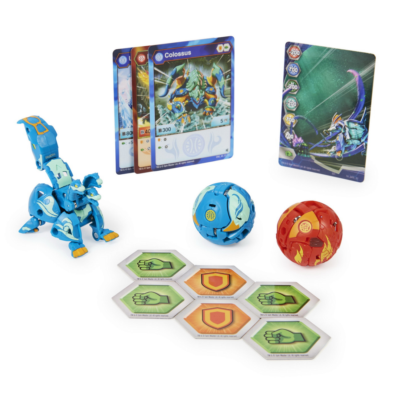 Bakugan S4 Pachet Starter Howlkor Ultra, Colossus Si Pegatrix