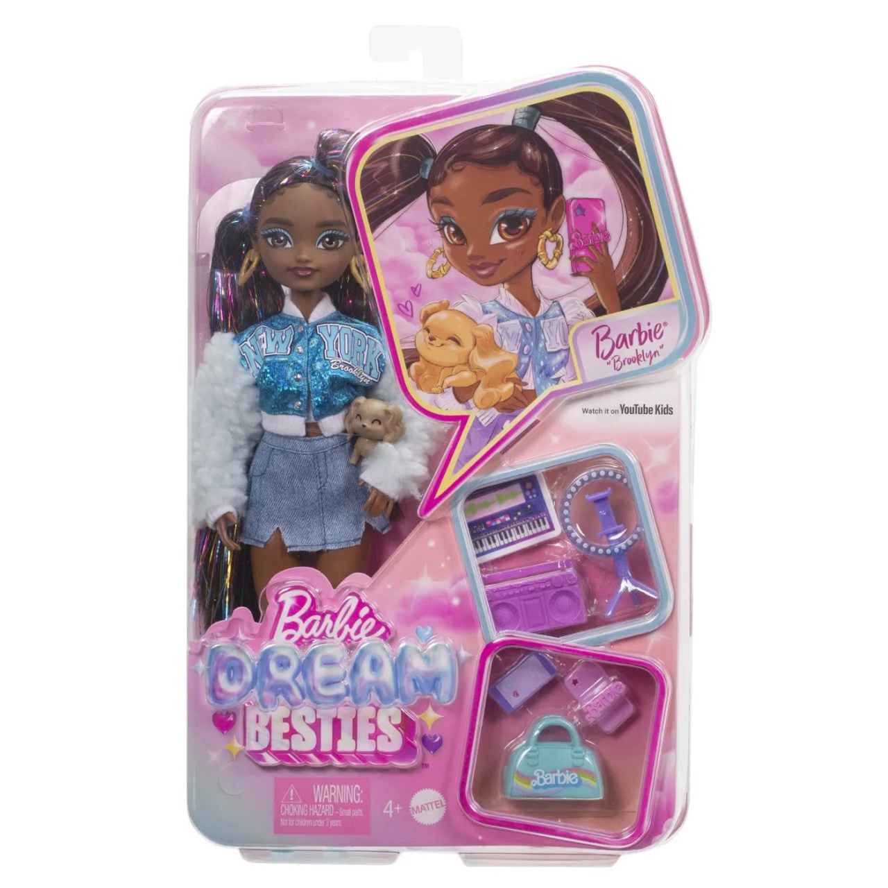 Barbie Dream Besties Papusa Barbie Brooklyn