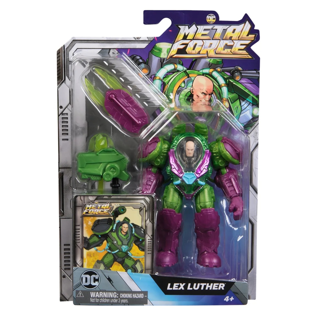 Batman Dc Eroii Metal Force Figurina Lex Luther 10Cm