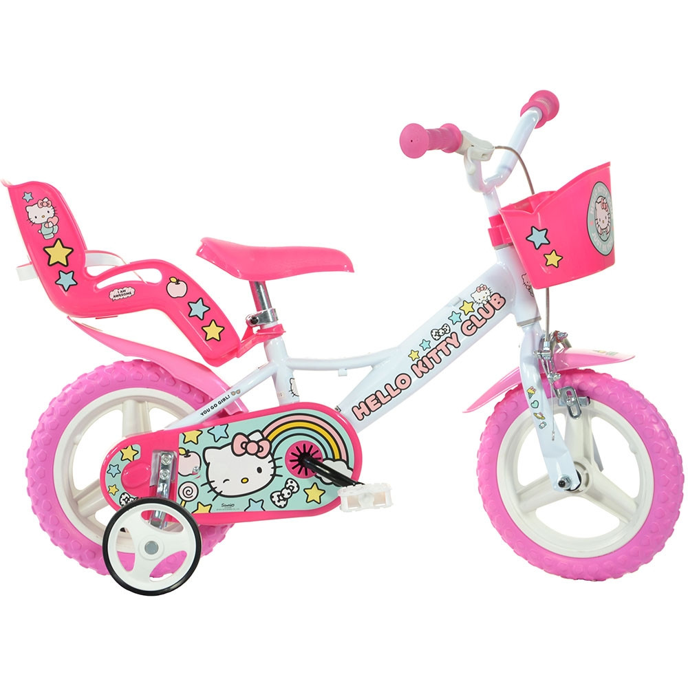 Bicicleta copii Dino Bikes 12\' Hello Kitty