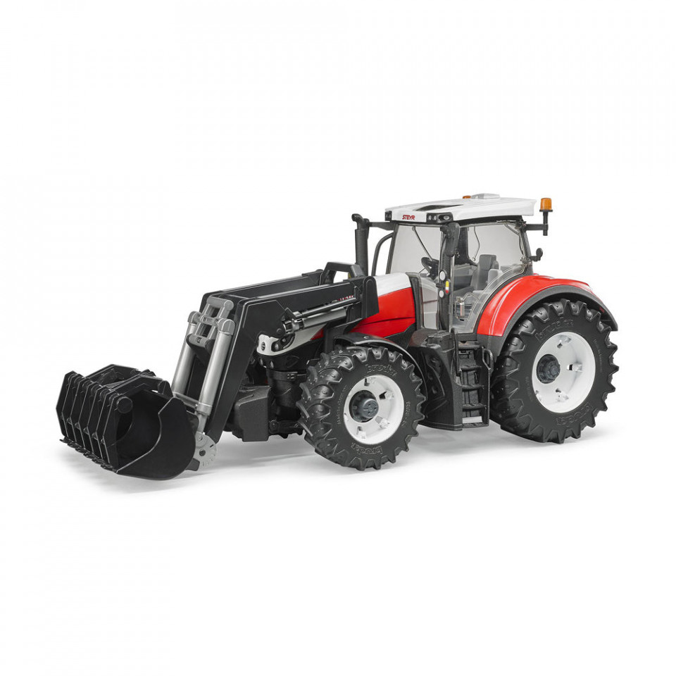 Bruder - Tractor Steyr 6300 Terrus Cvt Cu Incarcator Frontal