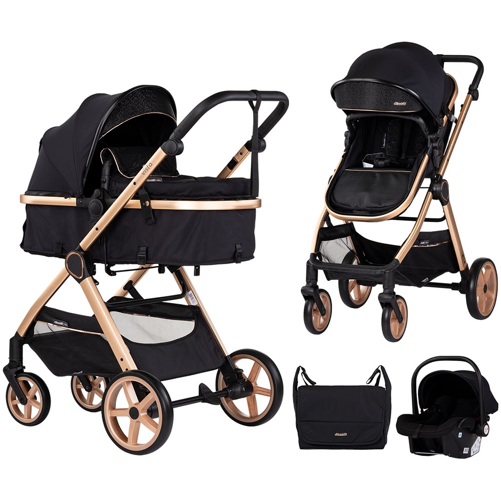 Carucior Chipolino Vista 3 in 1 blackberry