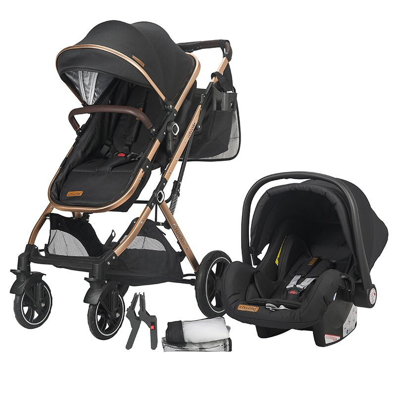 Carucior ultracompact 3in1 Coccolle Ravello Diamond black