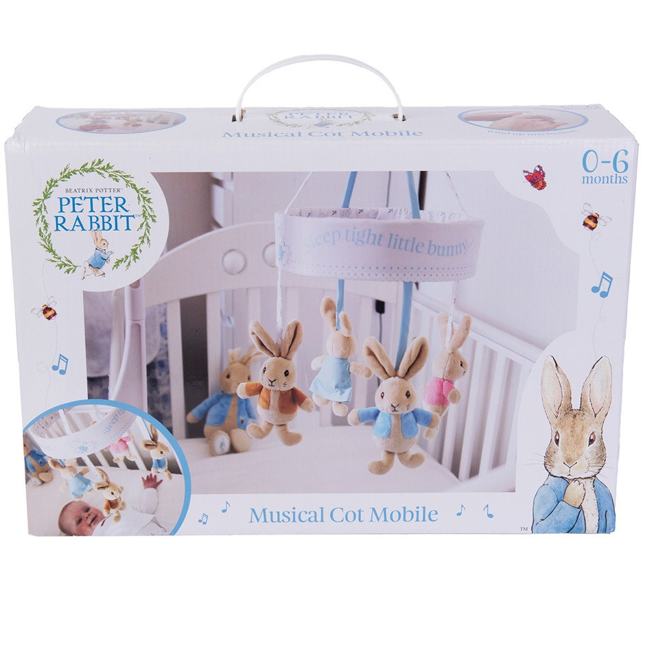 Carusel muzical pentru patut, Peter Rabbit - 2 | YEO