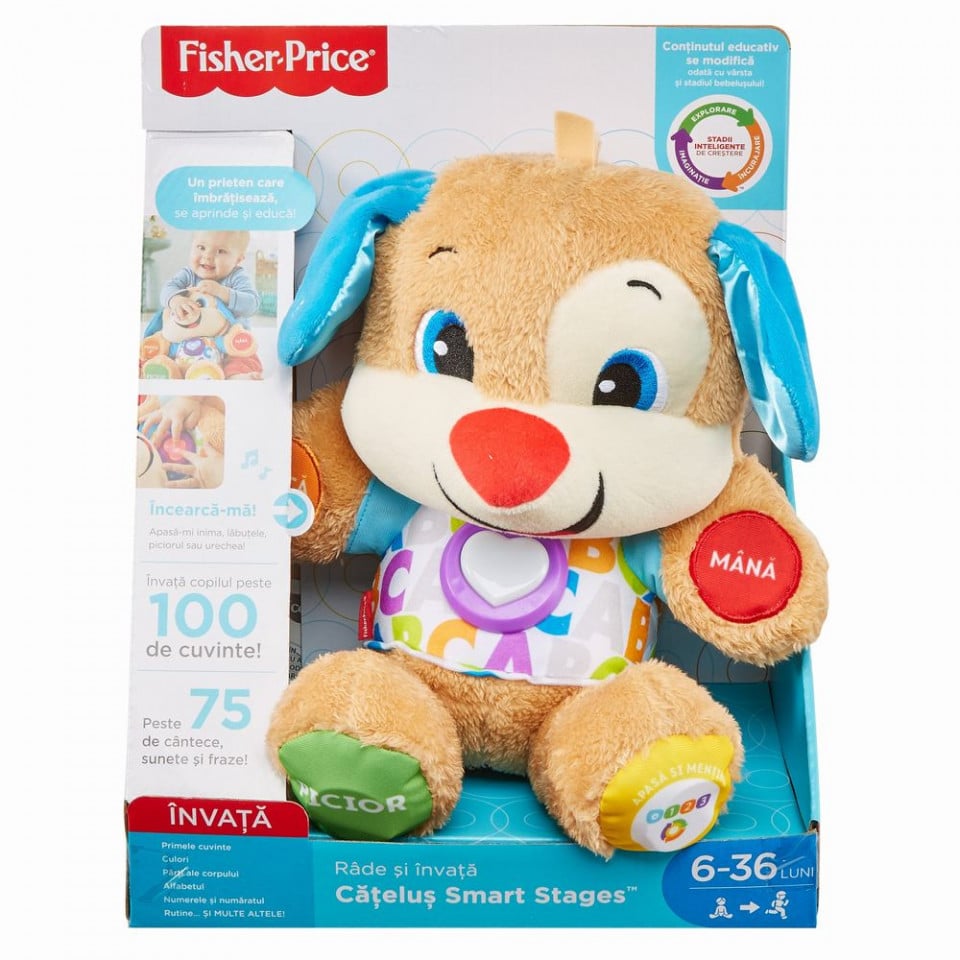 Catelusul Vorbitor Si Educativ Limba Romana Fisher Price