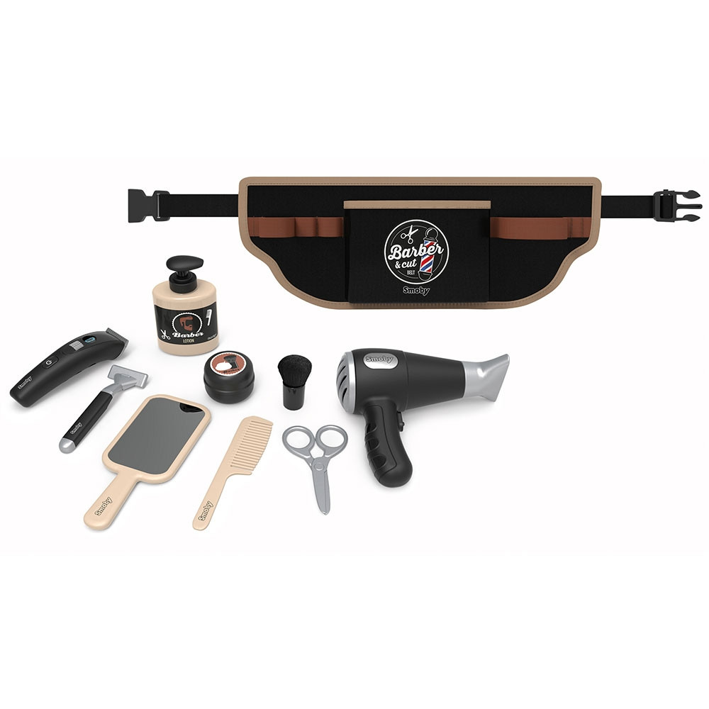 Centura frizer Smoby Barber and Cut negru cu accesorii - 1 | YEO