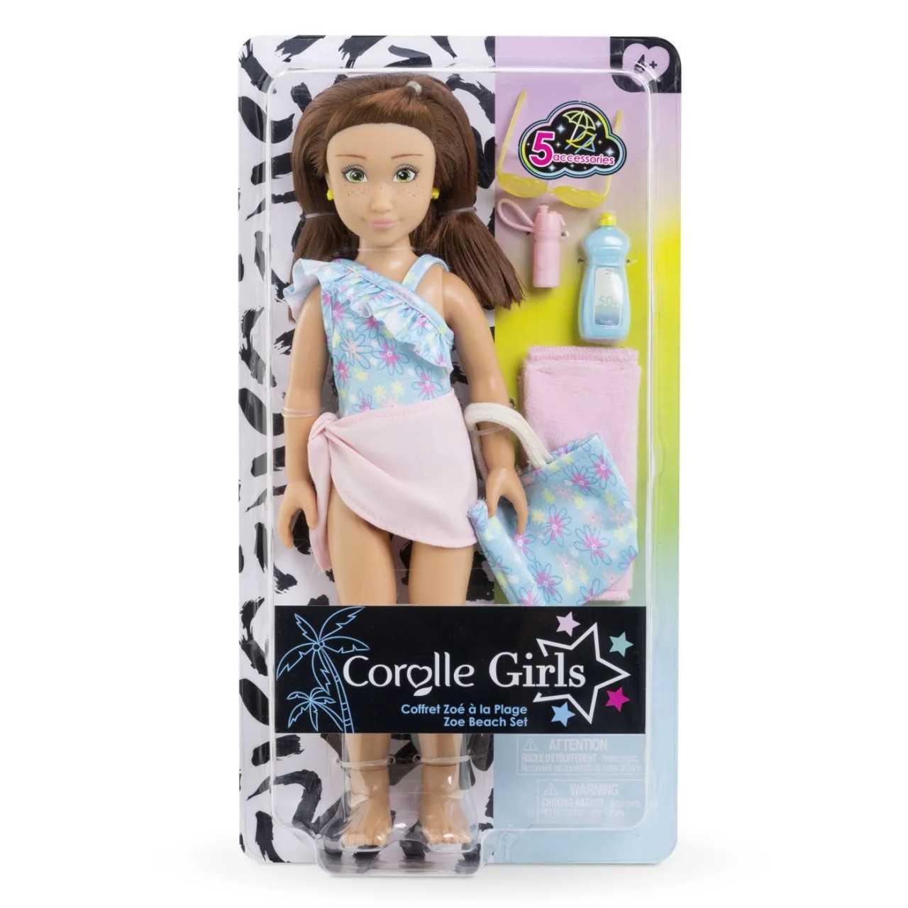 Corolle Set La Plaja Papusa Zoe 28Cm