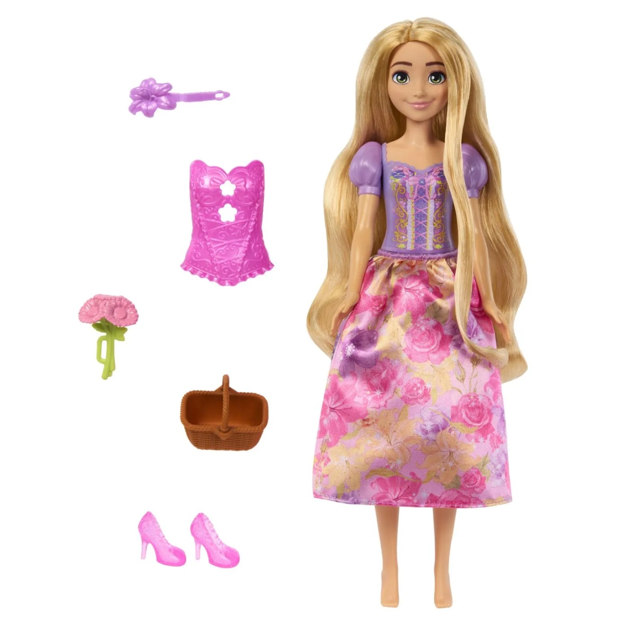 Disney Princess Spin And Reveal Papusa Rapunzel - 1 | YEO