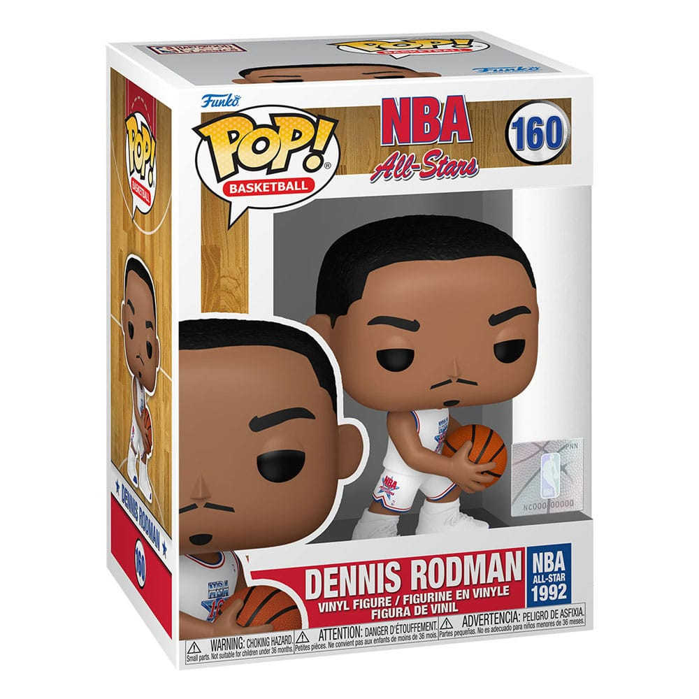 Figurina Funko NBA POP! Sports, Dennis Rodman (1992), 9 cm - 1 | YEO