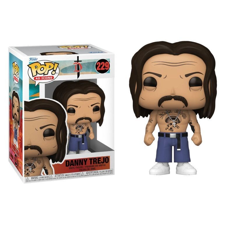 Figurina Funko POP! Ad Icons, Danny Trejo, 9 cm - 1 | YEO