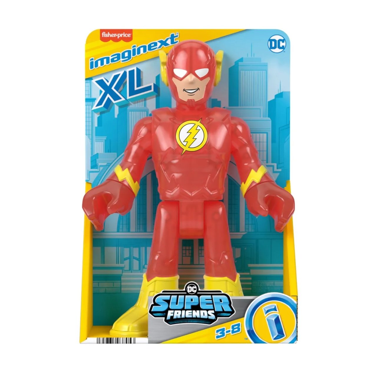 Fisher Price Imaginext Dc Super Friends Figurina Flash Xl