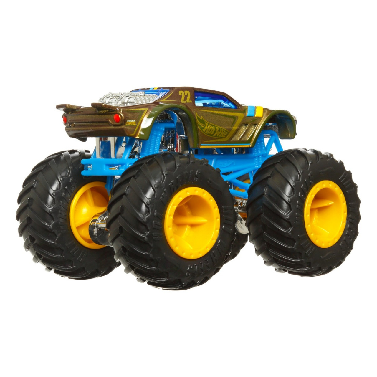 Hot Wheels Monster Truck Camion Night Shifter Cu Culori Schimbatoare Scara 1:64 - 3 | YEO