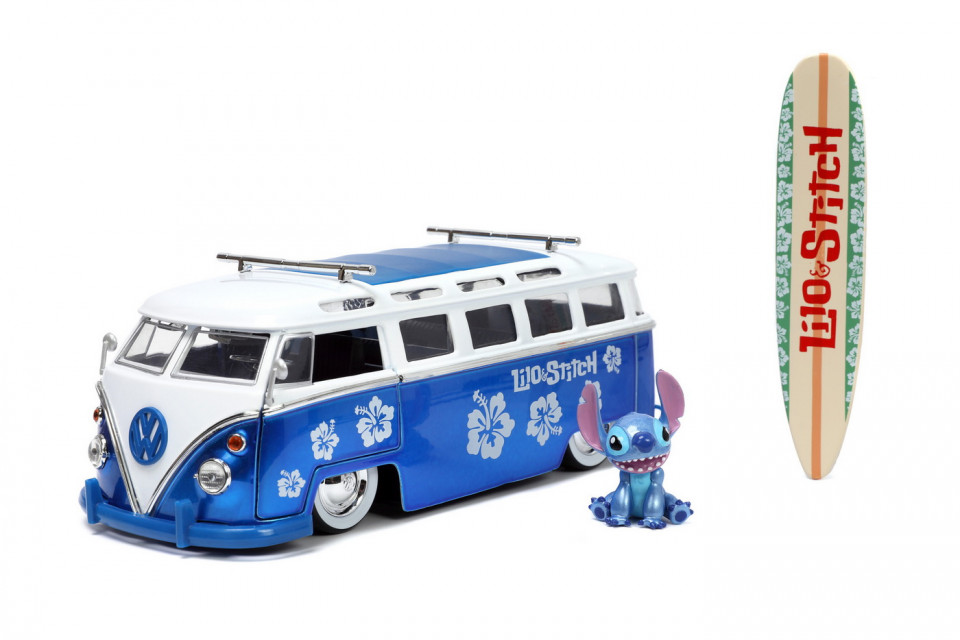 Jada Autobuz Metalic Si Figurina Stitch Scara 1:24 - 1 | YEO