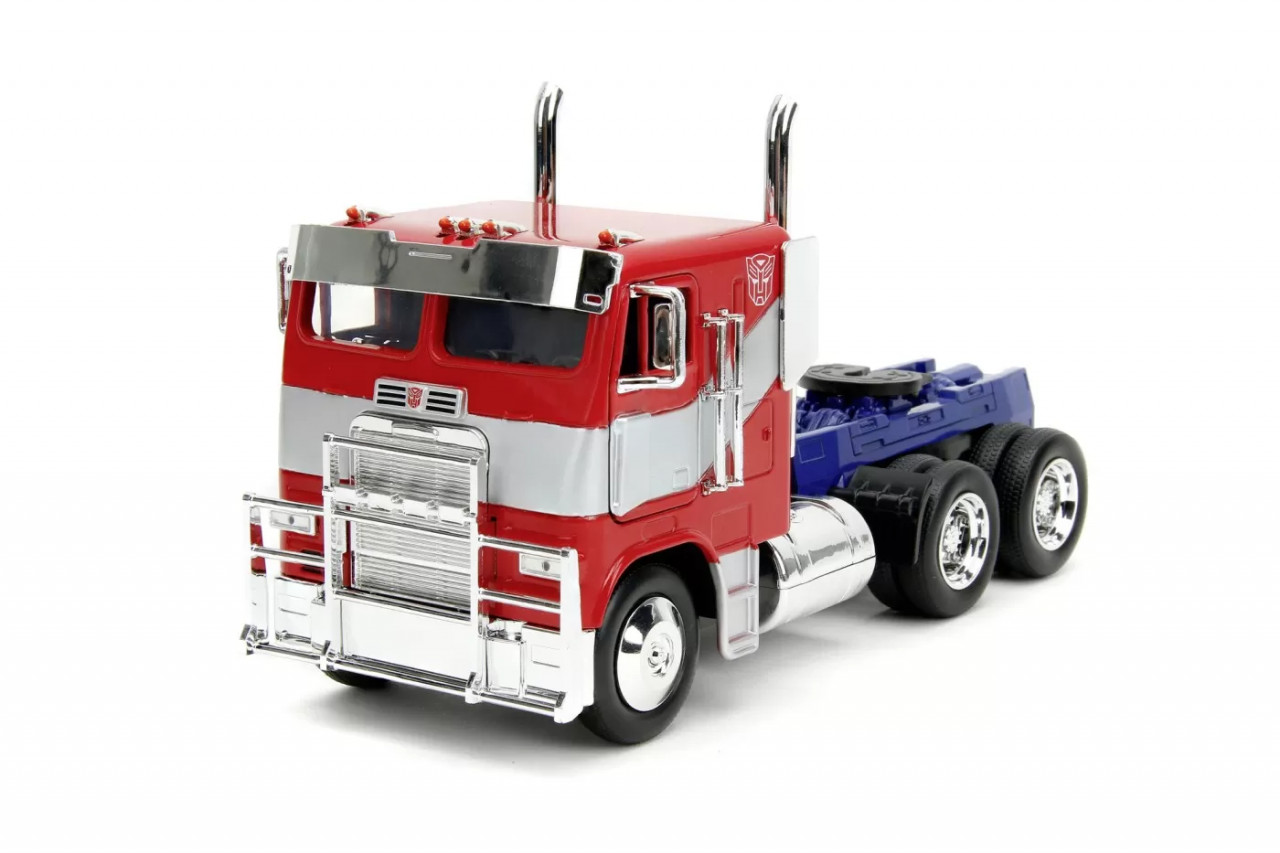 Jada Transformers T7 Optimus Prime 1 Camion Metalic Scara 1:24 - 1 | YEO