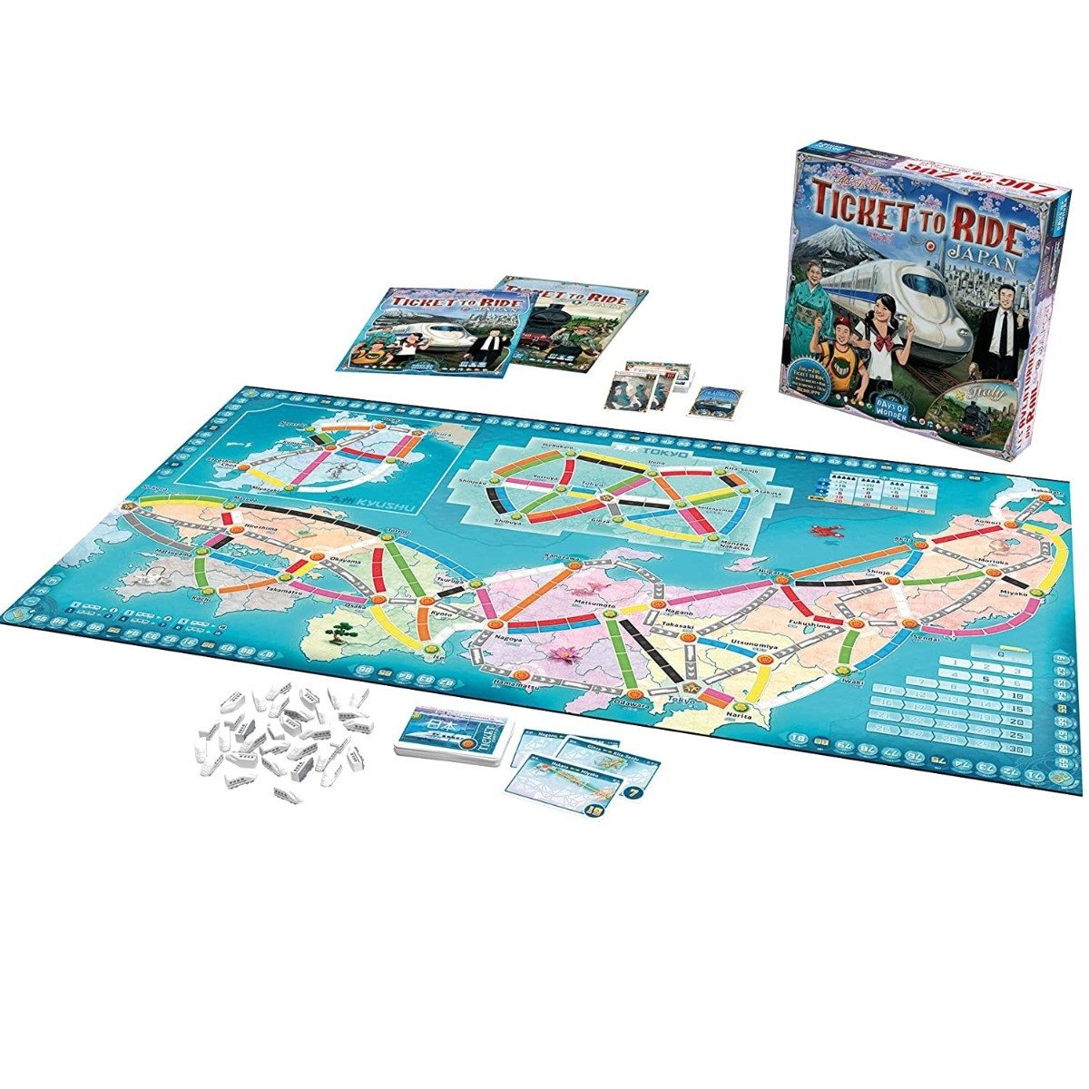 Joc de societate Ticket to Ride Map Collection: Italy & Japan, limba engleza - 1 | YEO