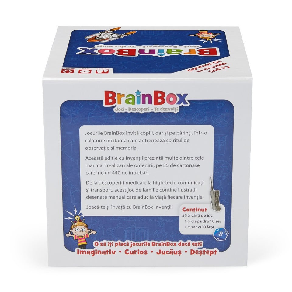 Joc educativ Brainbox Inventii - 3 | YEO