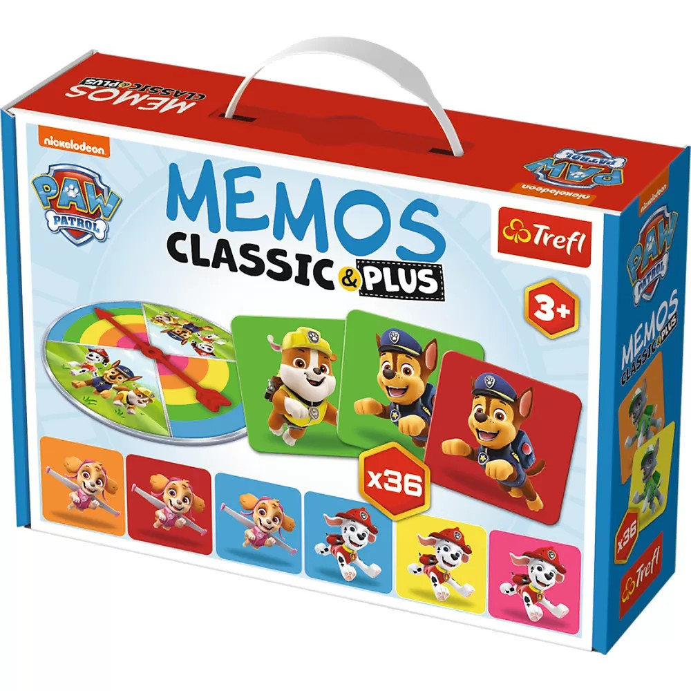 Joc Memos Classic Plus Patrula Catelusilor