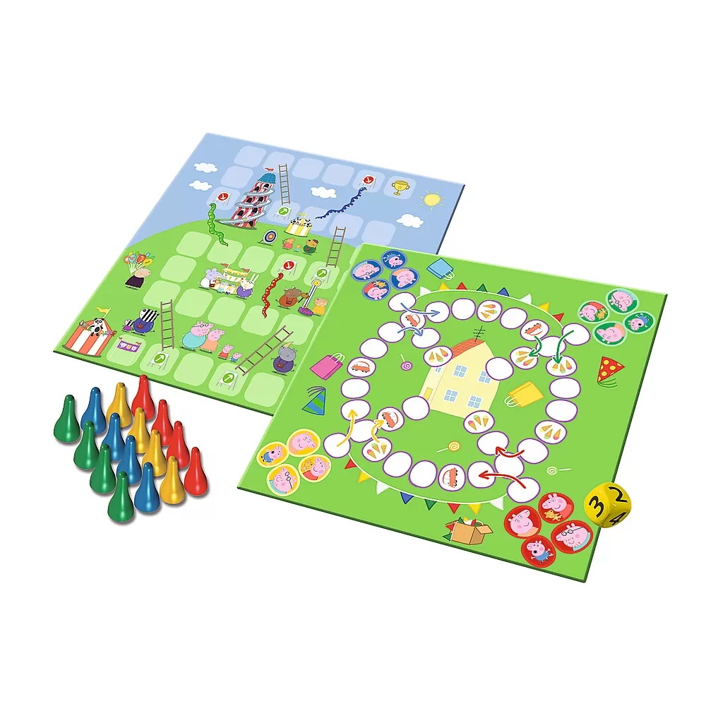 Joc Peppa Pig 2In1 Ludo Si Serpisori Scari - 1 | YEO