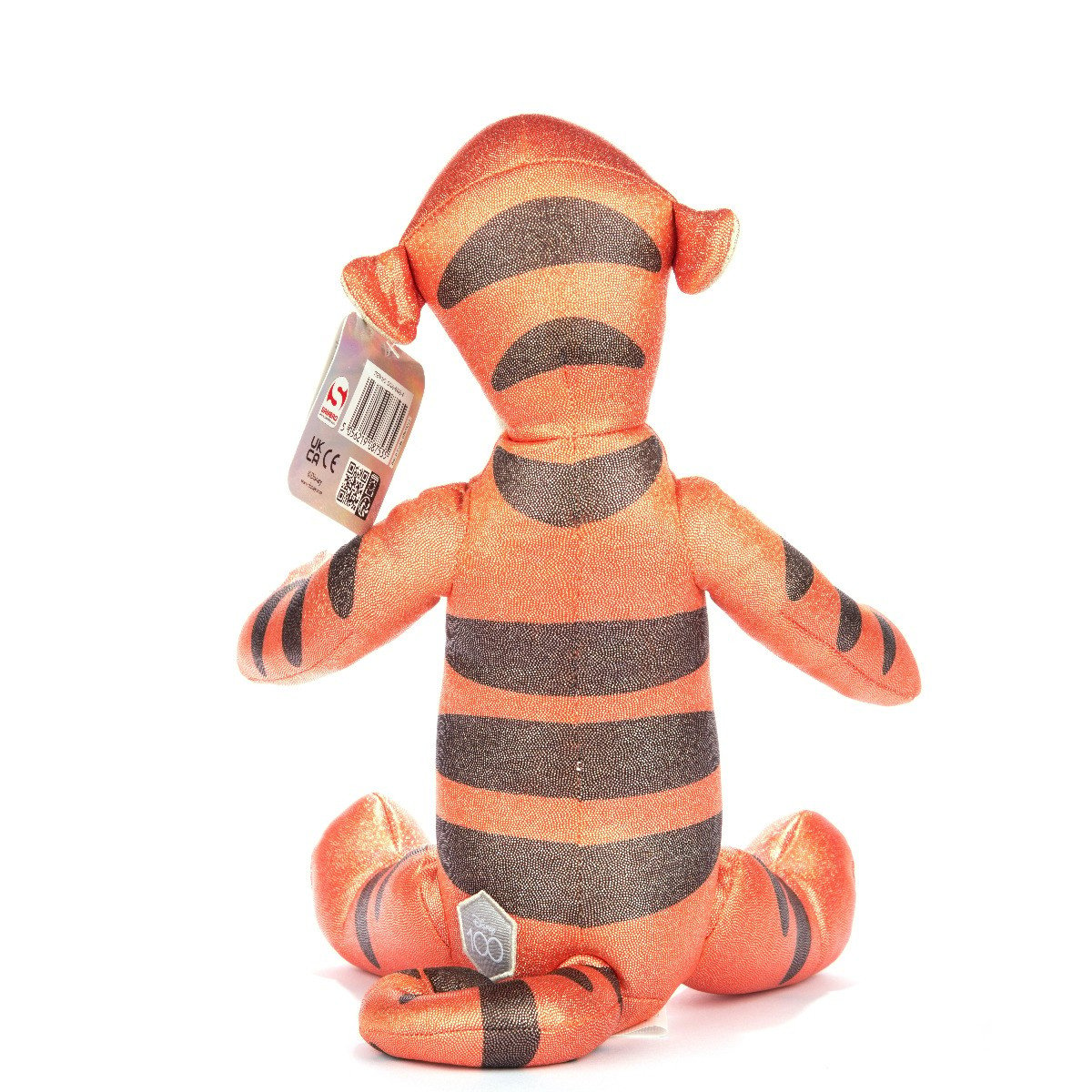 Jucarie de plus cu sclipici si sunete, Tigger, Colectia Disney 100, 28 cm - 3 | YEO