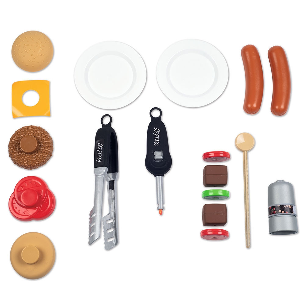 Jucarie Smoby Gratar BBQ cu 18 accesorii - 1 | YEO