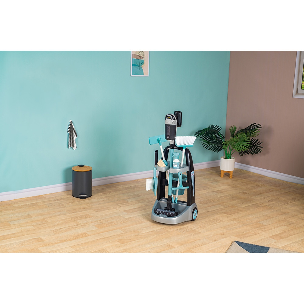 Jucarie Smoby Set curatenie cu troller si aspirator electronic Rowenta negru - 3 | YEO