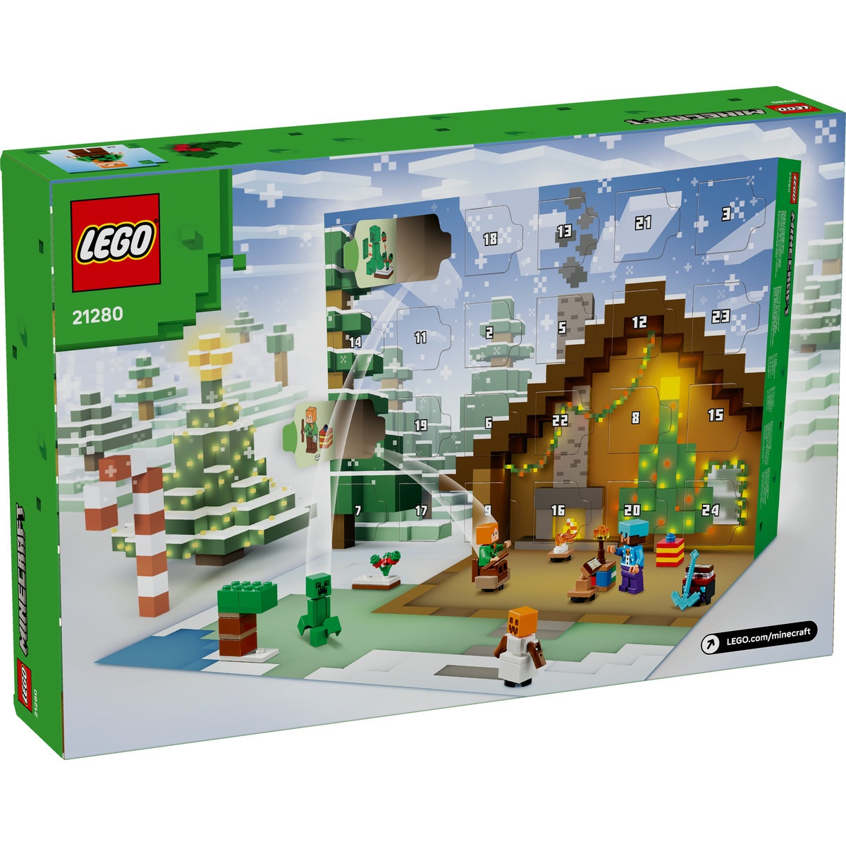 LEGO Minecraft Calendar de advent 2025 (21280) - 2 | YEO