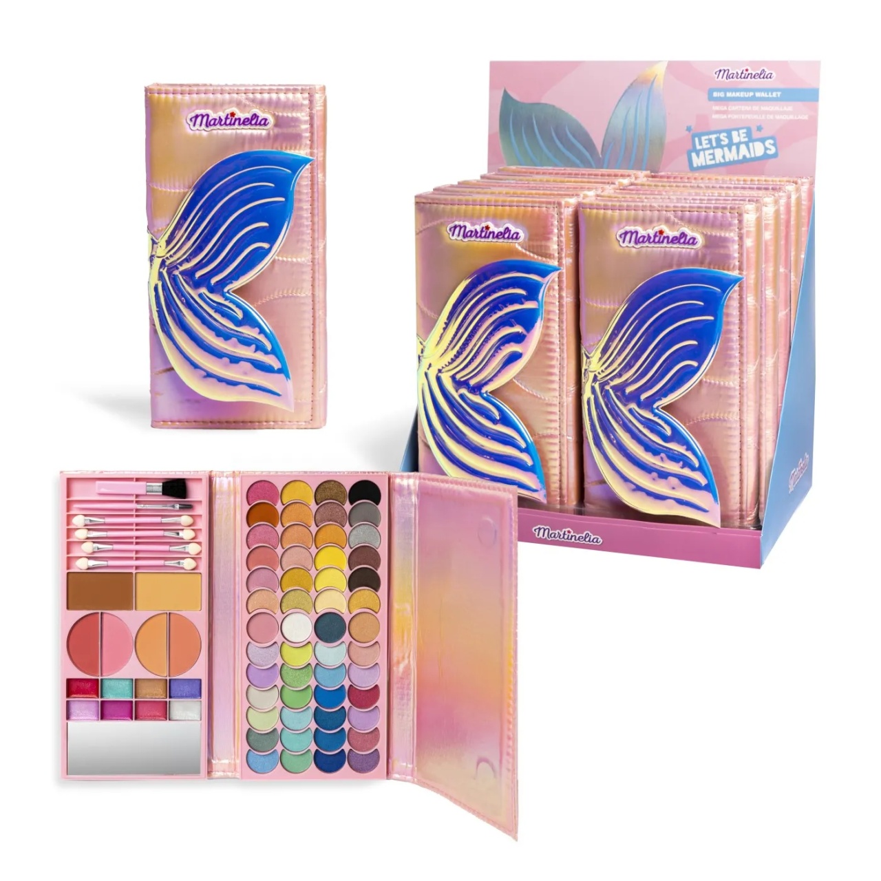 Martinelia Let'S Be Mermaids Trusa De Make-Up Portofel - 2 | YEO