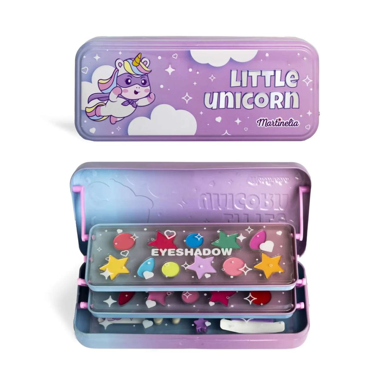 Martinelia Little Unicorn Caseta Makeup 3 Niveluri - 2 | YEO