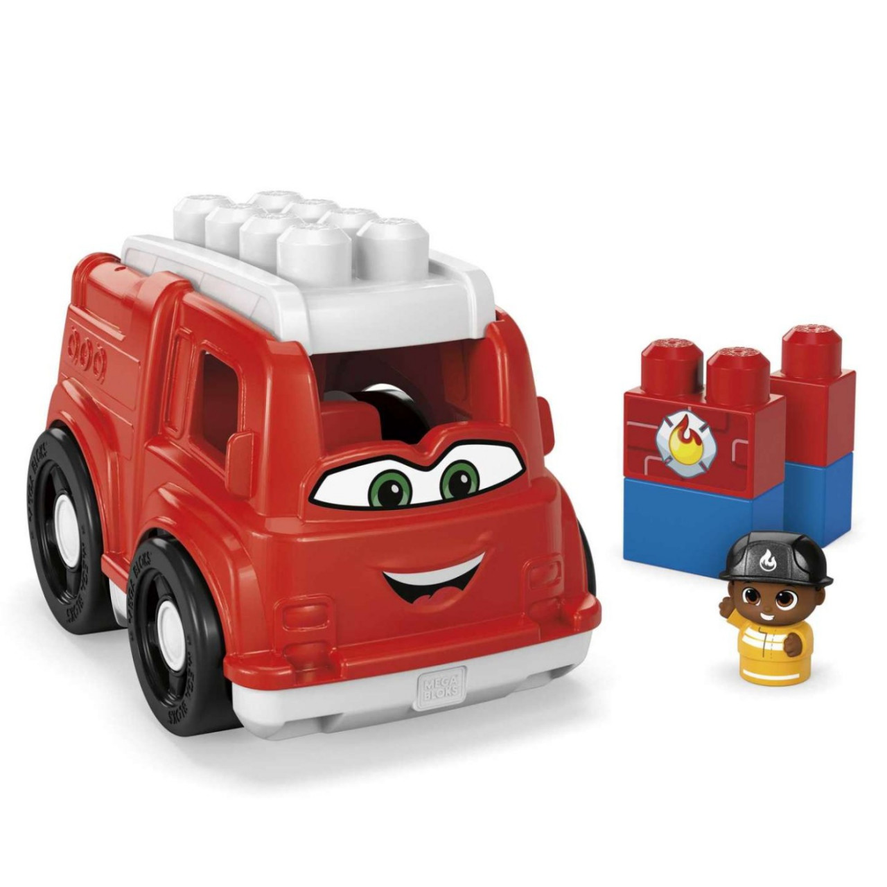 Mega Bloks First Builders Vehicul Freddy Firetruck