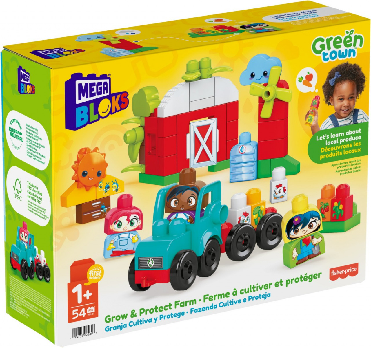 Mega Bloks Set Constructie 54 Piese - 1 | YEO