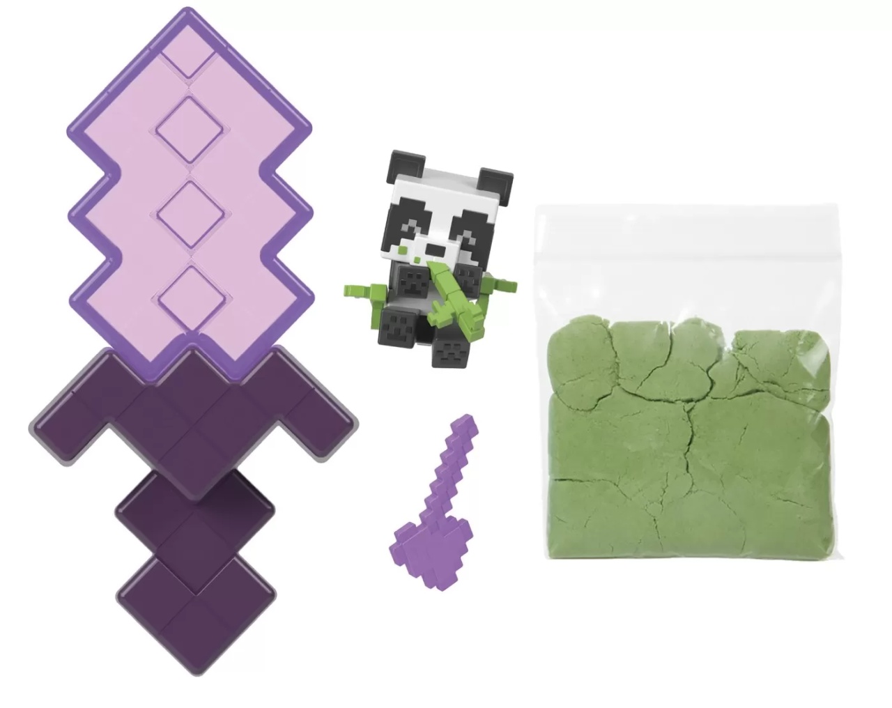 Minecraft Mini Mode Set Explorare Miniera Violet - 1 | YEO