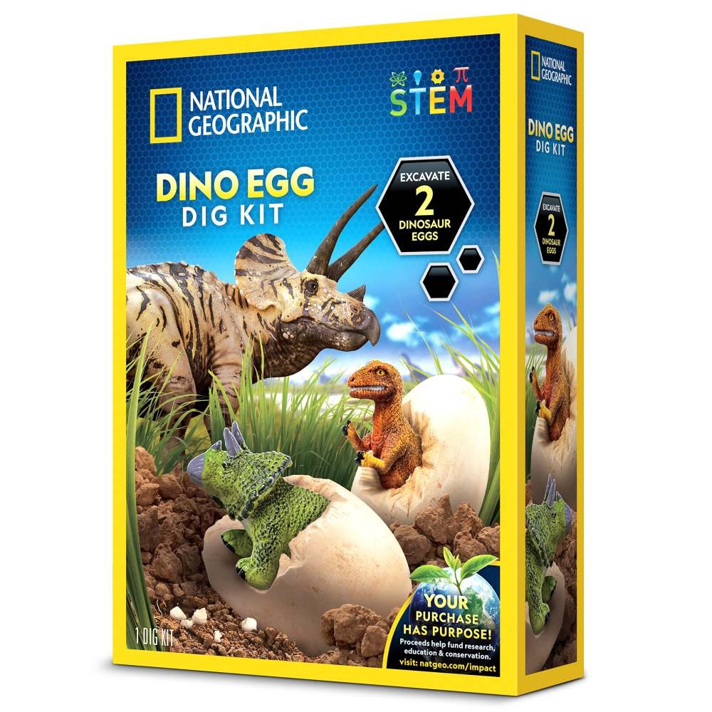 National Geographic - Set educativ Descoperirea oualor preistorice in expeditia dinozaurilor