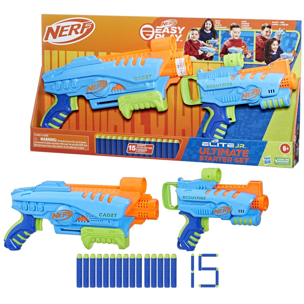 Nerf Blaster Elite Jr Ultimate Set Starter - 3 | YEO