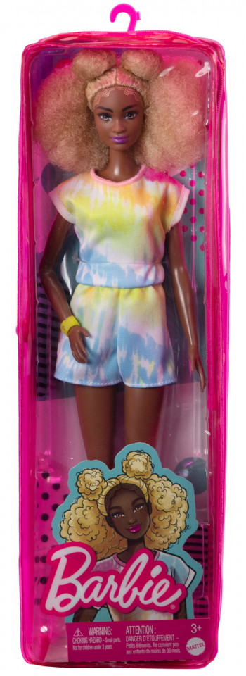 Papusa Barbie Fashionista Cu Par Afro Blond - 1 | YEO