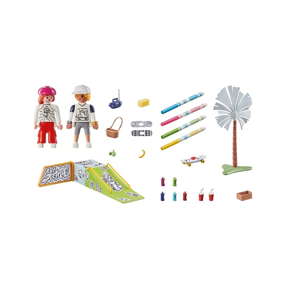 Playmobil Color skate parc - 2 | YEO