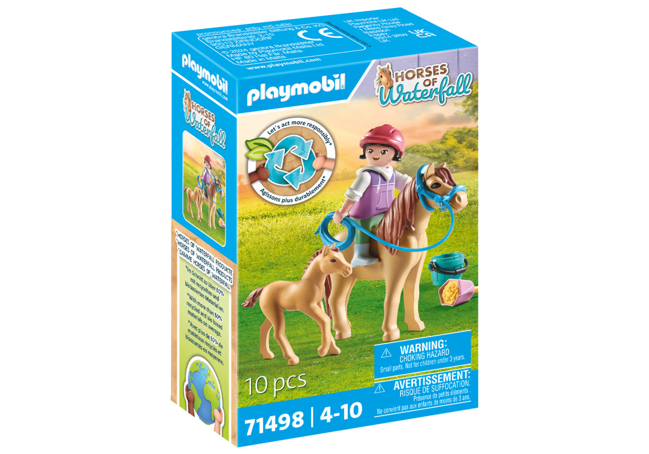 Playmobil-COPIL CU PONEI SI MANZ