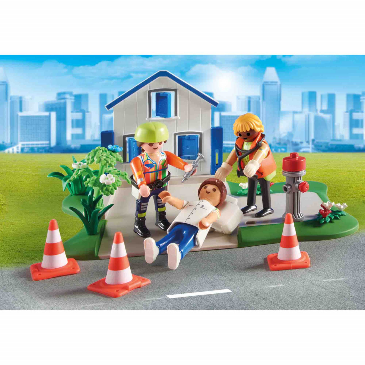 Playmobil - Creeaza Propria Figurina - Misiunea De Salvare - 3 | YEO