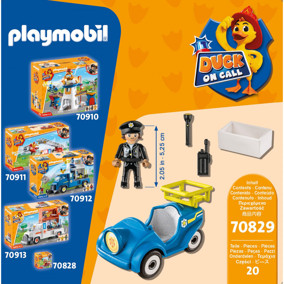 Playmobil - D.O.C - Masinuta De Politie - 2 | YEO