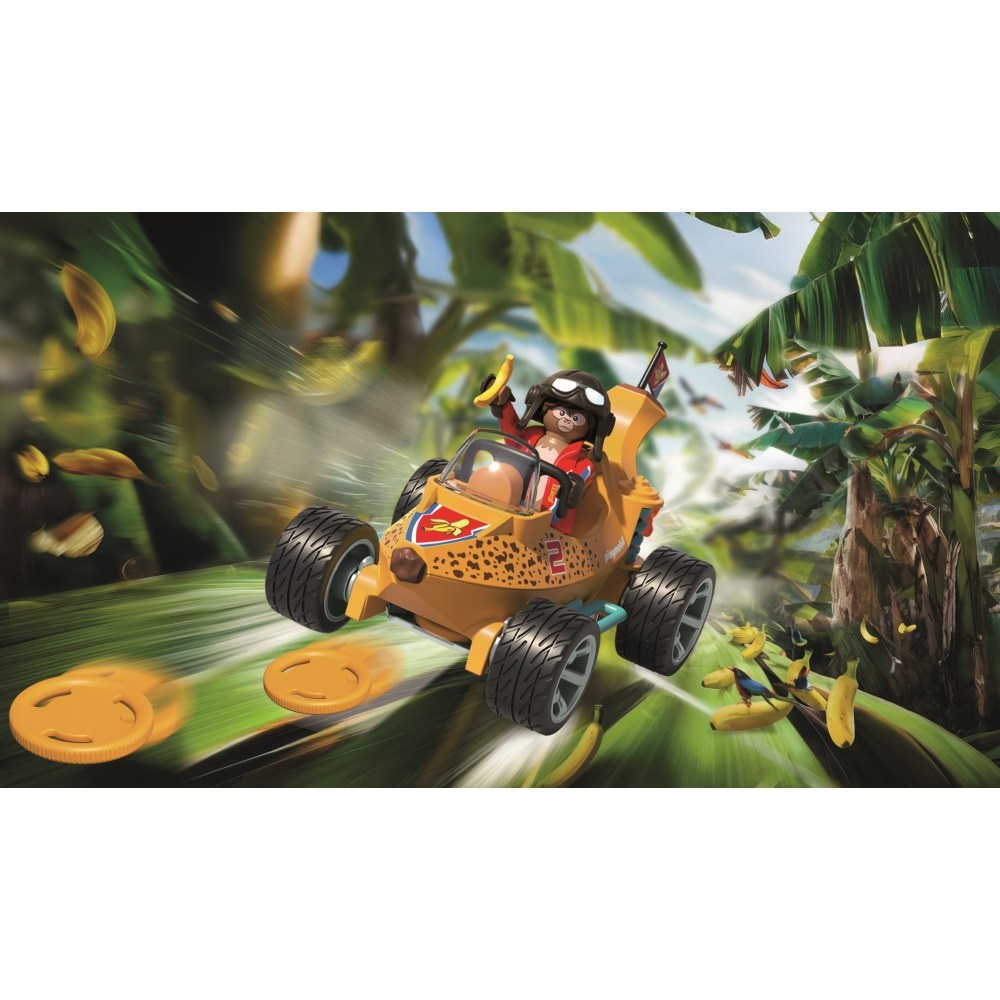 Playmobil - Jucarie de rol Cursa cu Banana - 3 | YEO
