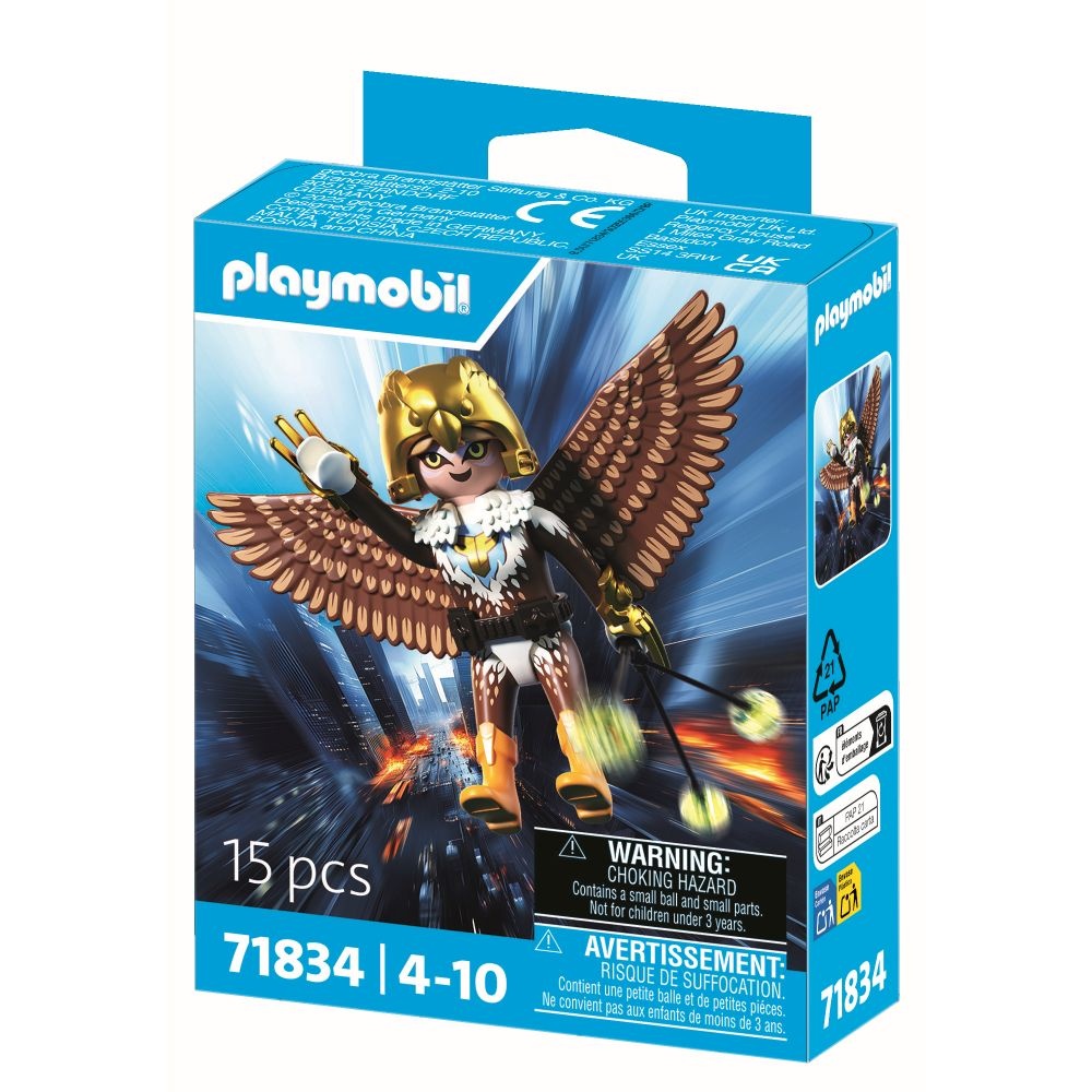 Playmobil - Jucarie de rol Eroina cu aripi - 2 | YEO