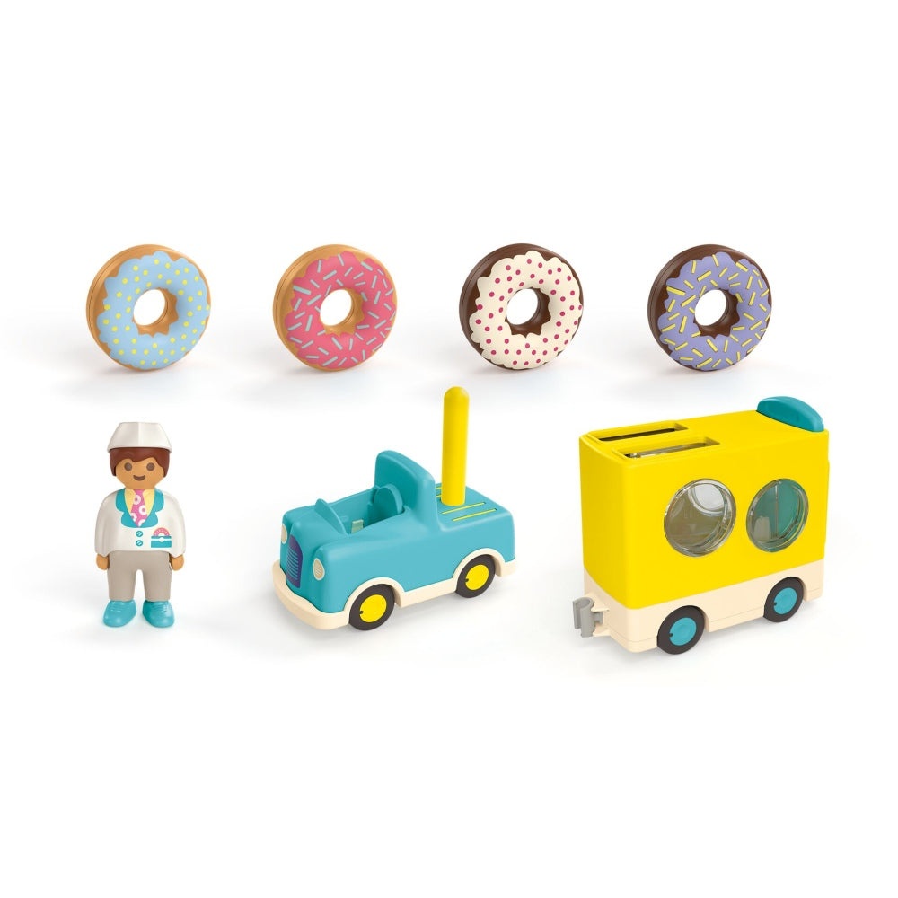 Playmobil Junior - Camion de stivuit si sortat cu gogosi - 3 | YEO